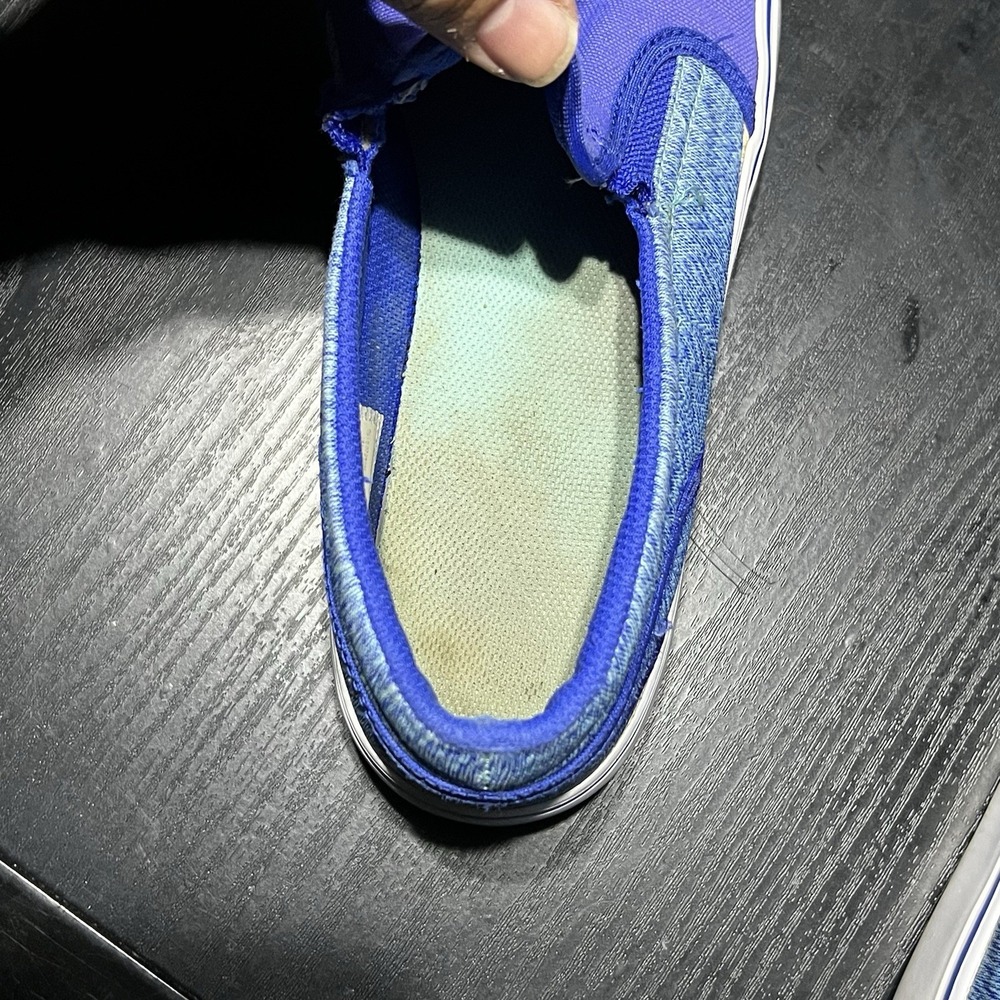 Nike‎ Blue Toki Women's Slip On  Size 10 (724770-443) - Picture 6 of 9